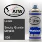 Preview: Lexus, Smoky Granite Metallic, 1G0: 400ml Sprühdose, von ATW Autoteile West.